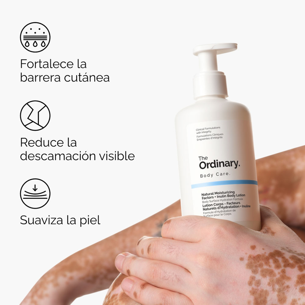 NATURAL MOISTURIZING FACTORS + INLUIN BODY LOTION (LOCI&Oacute;N PARA EL CUERPO CON INLUINA)